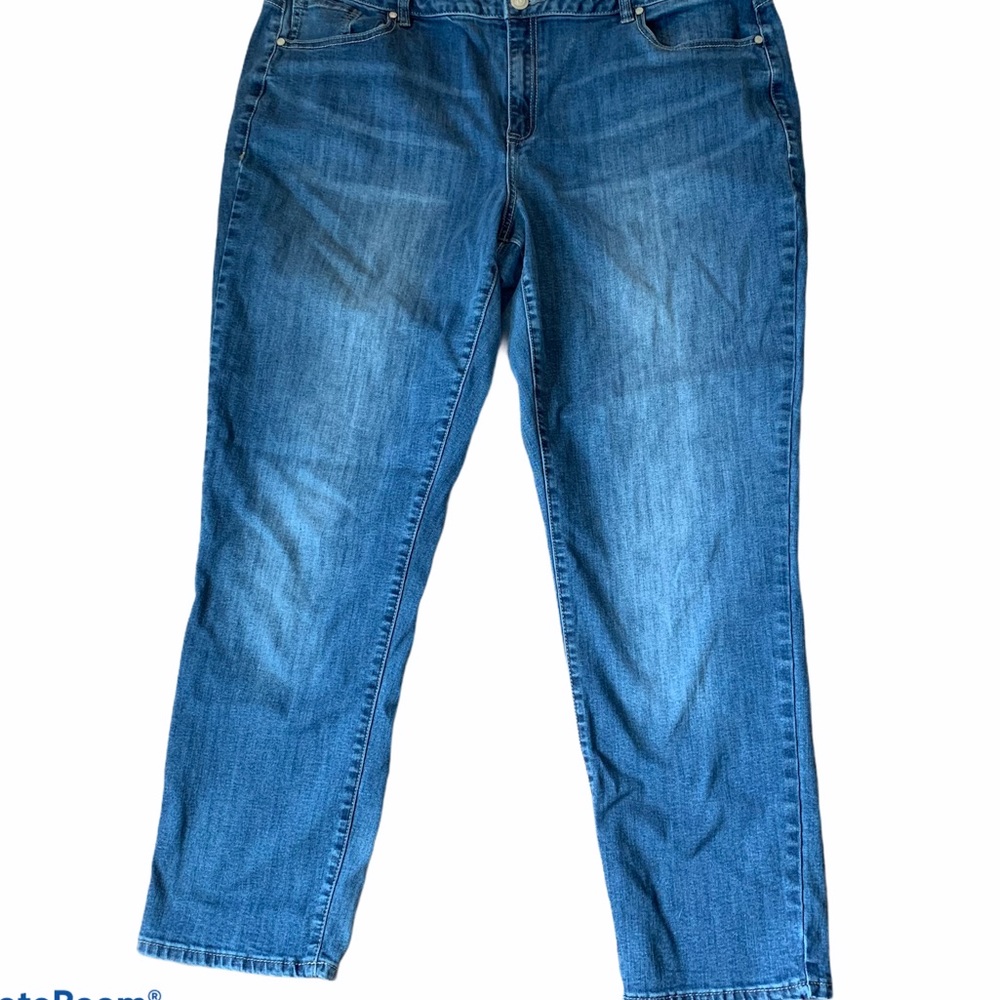 Lane Bryant Straight Leg GeniusFit Jeans 22 Reg